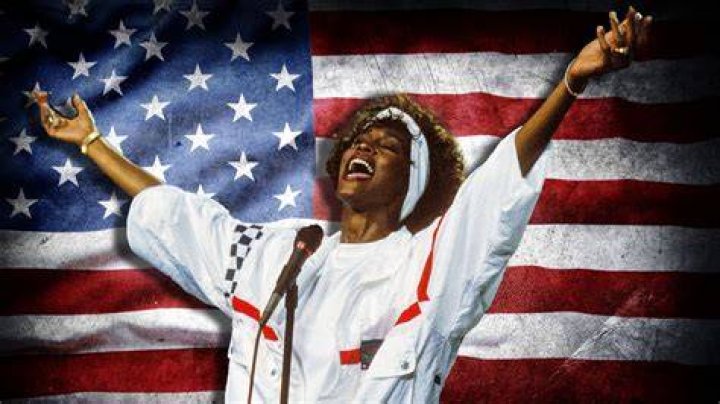 The National Anthem American Flag Strappy Dress