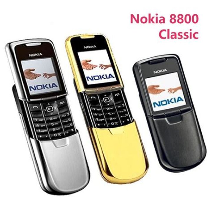 The Nokia 8800 was considered a luxury phone when it was released in 2005