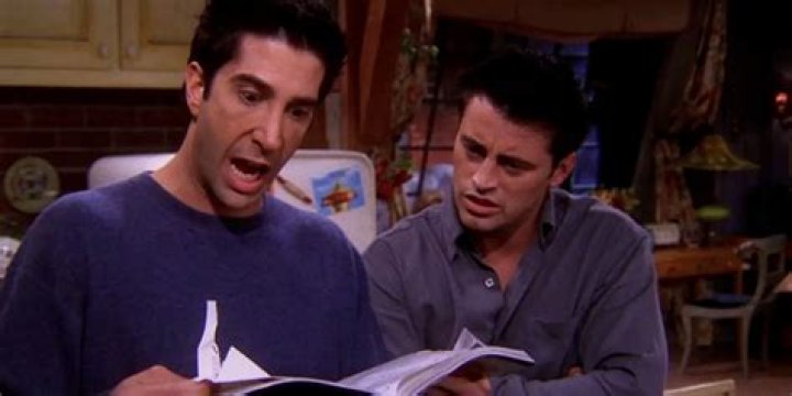 The One Where Ross Got High