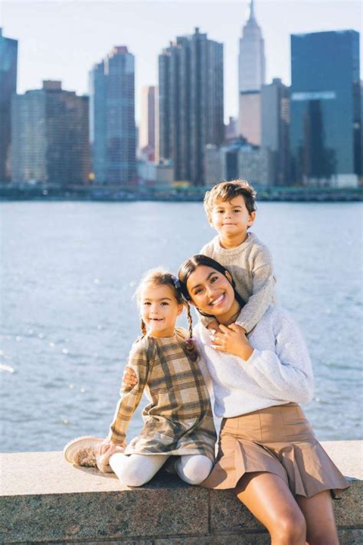 The pair, pictured with parents Heidi and Marc, have been compared to the Kardashian family