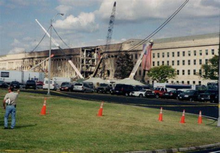 The pentagon was scrawled on the wall of many of his victims