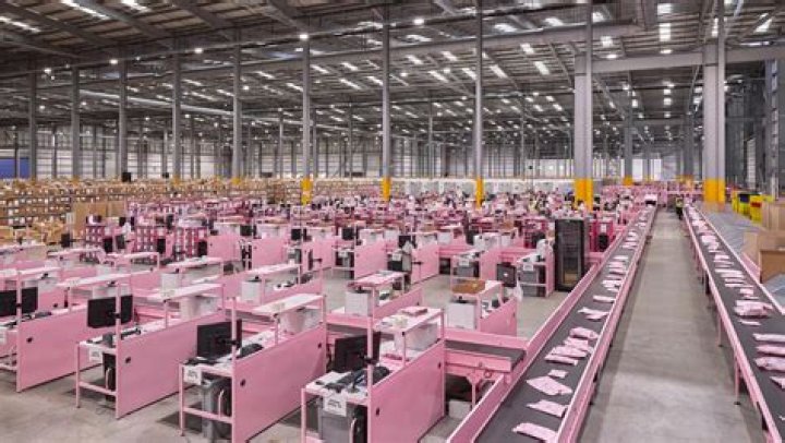 The PrettyLittleThing mega-warehouse