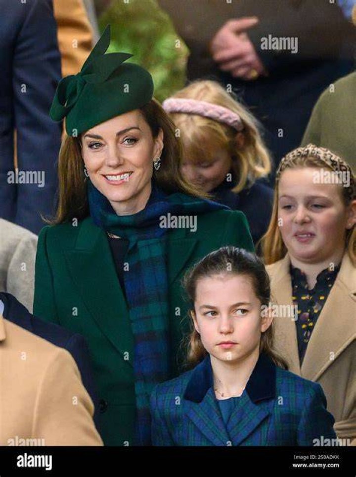 The Princess of Wales leaves at the end of the Royal Family’s traditional Christmas Day service in Norfolk, 2022.