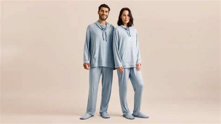 The pyjamas provided for Emirates crew members