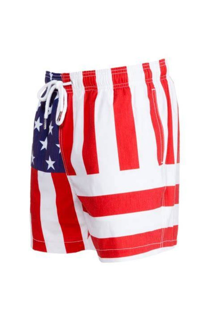 The Reagans American Flag One Piece Swimsuit