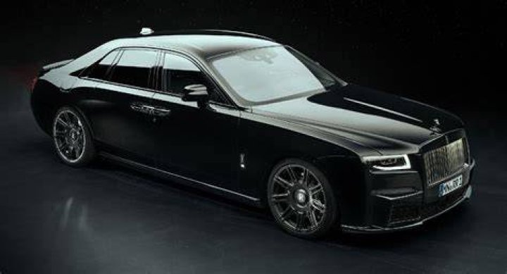 The Rolls-Royce Ghost Black Badge costs approximately $500,000 and has a 0 to 62 mph time of just 4.8 seconds
