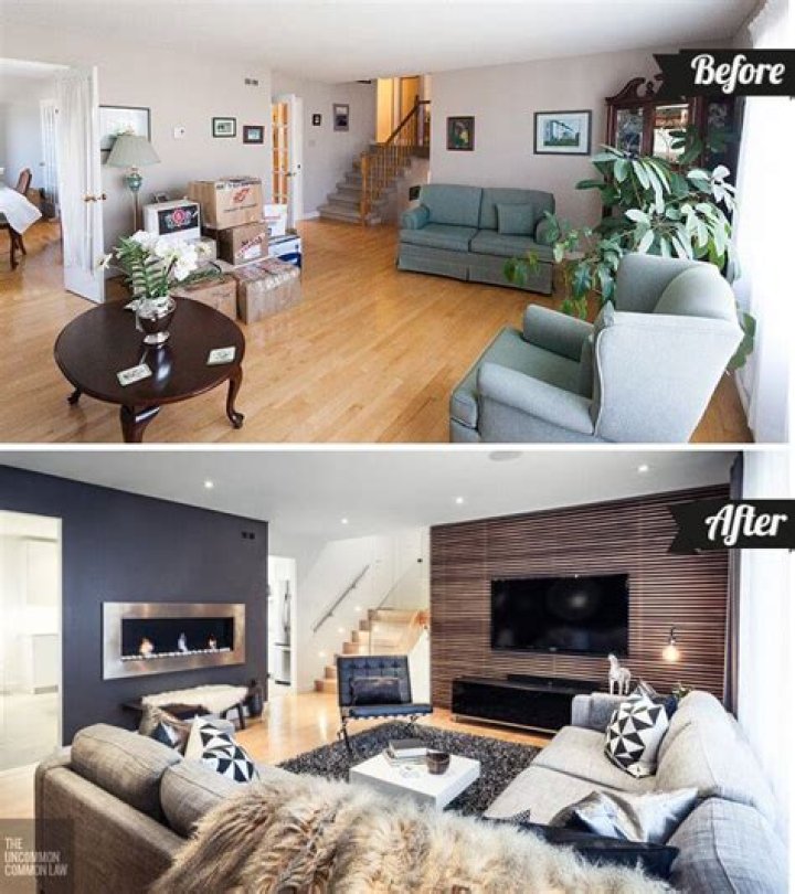 The room before the makeover
