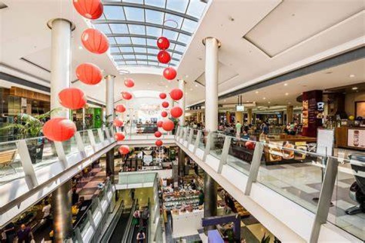 The shopping precinct in north west London remained cordoned off today
