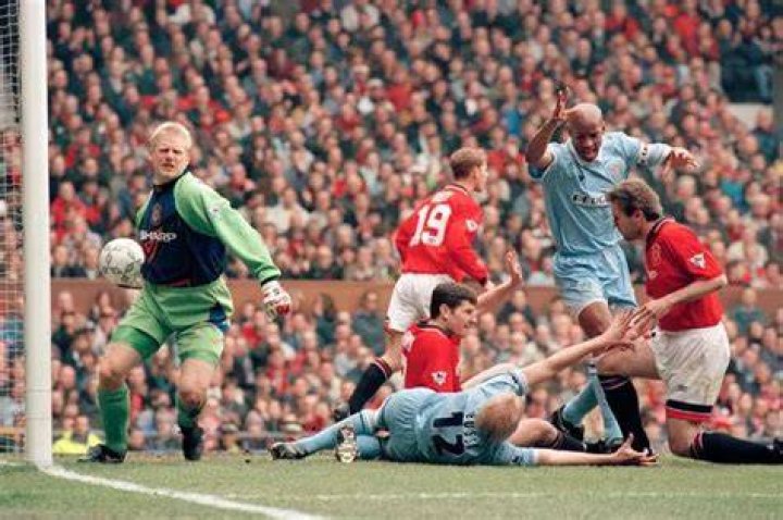  The sickening moment when Busst's leg snapped
