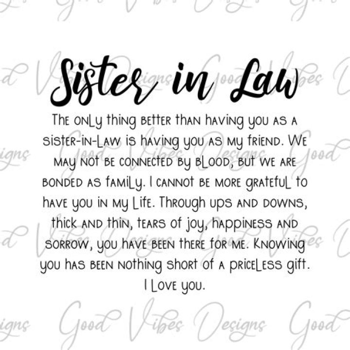 The sister-in-laws have not always gotten along