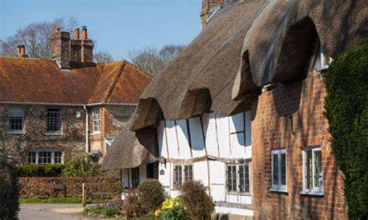 The sleepy village of Bucklebury, where Kate's parents live