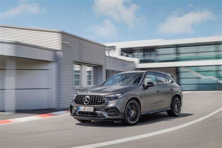 The spacious Mercedes Benz GLC 300 4matic Coupe is the perfect training ground car