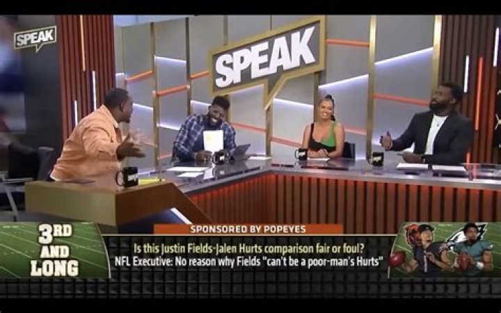 The Speak crew got into an argument about two star quarterbacks