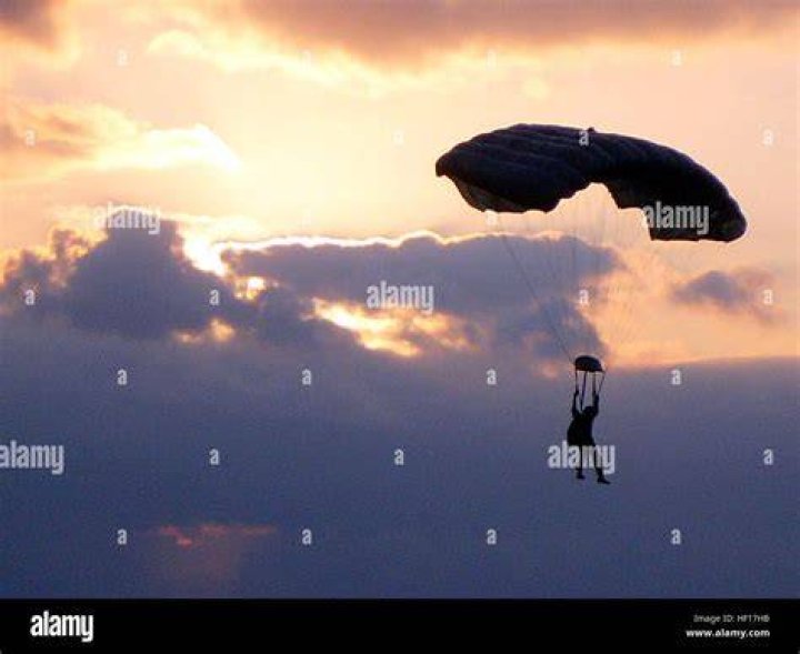 The star was performing parachute jumps in the Lake District when scrambling devices used to prevent drones interfering made the animals collapse in confusion