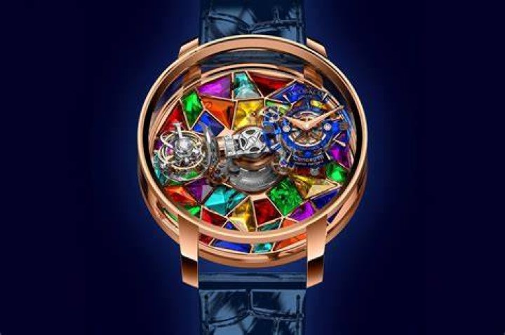 The stunning Jacob & Co. watch is valued at over &pound;400,000 and was bough by Tate to complement his supercar
