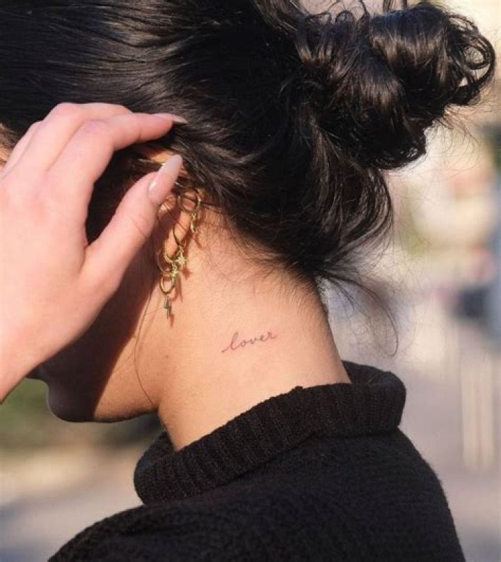 The tattoo lover was close to tears after sharing her new ink
