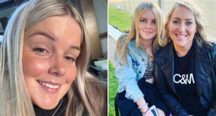 The teen, pictured with mum Julie, still thinks about the smash every day