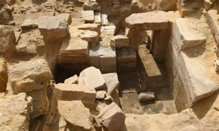 The temple was unearthed during a dig taking place before planned housing work