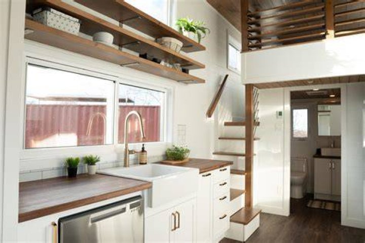 The tiny home has everything a regular-sized home has