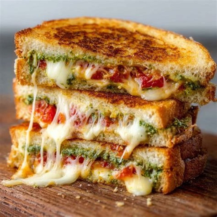 The Tomato Pesto Grilled Cheese is a limited-time food item