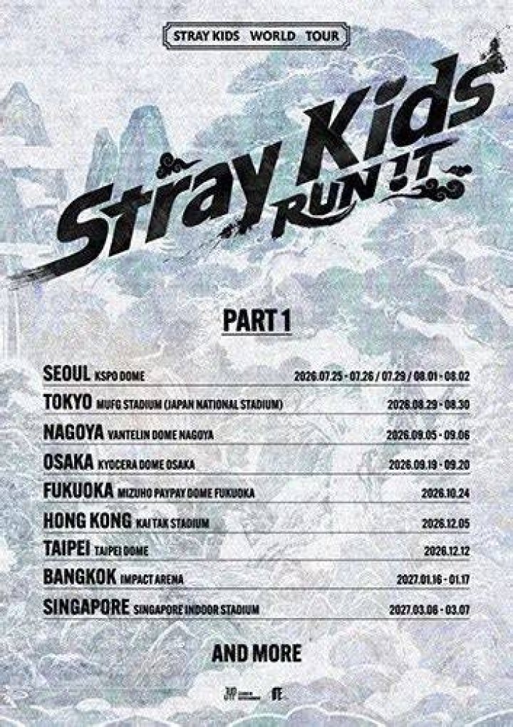 The tour will run from March 25 through May 18, 2022
