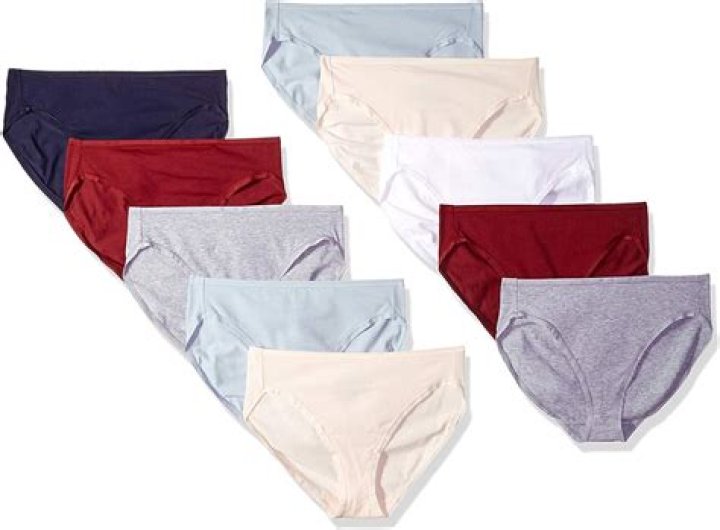 The underwear is available in a range of colours including red