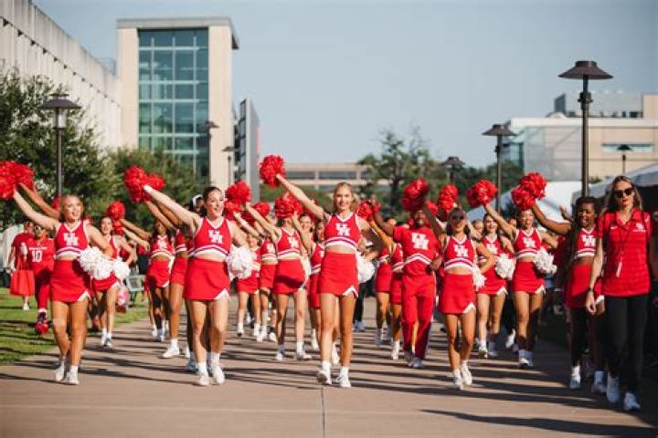 The University of Houston cheer squad in an Instagram post from November 5, 2022