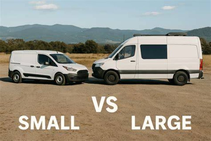 The van is smaller than the bathroom in their old flat