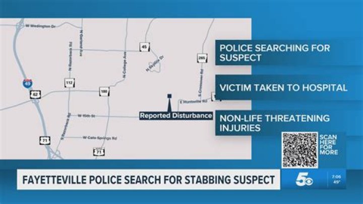 The victim was taken to hospital with minor injuries after the horrifying assault