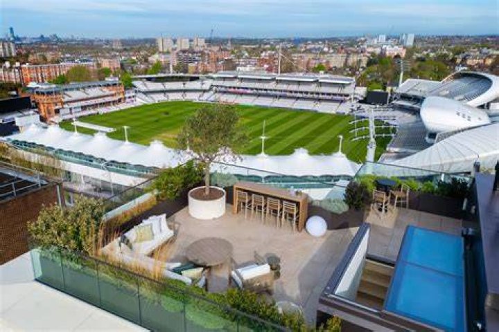 The view from one of the bathrooms at Scott Disick's new bachelor pad