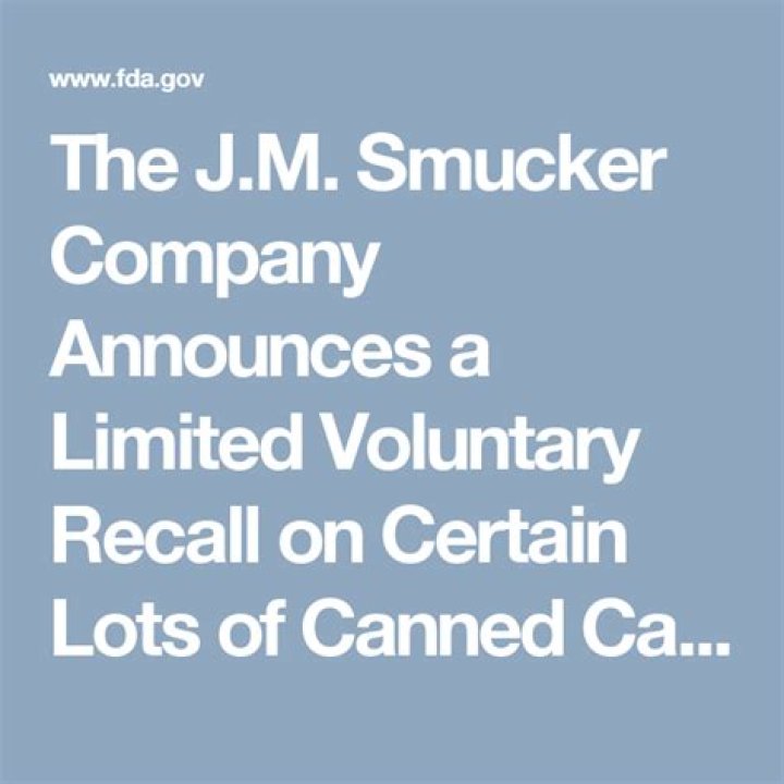 The voluntary recall is limited to certain products