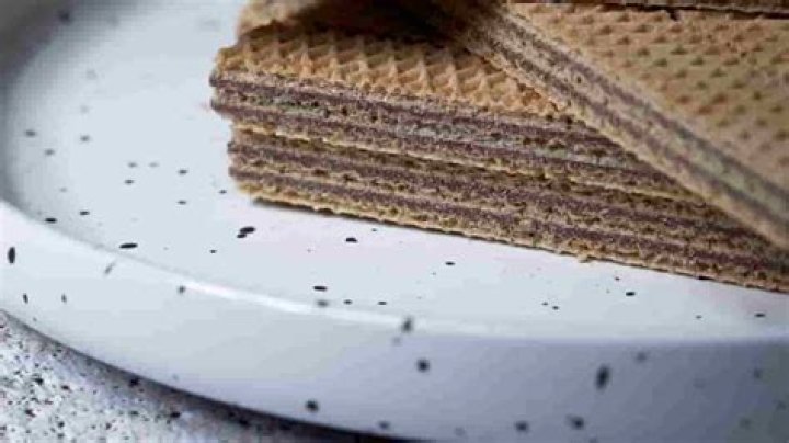The wafers can be enjoyed on their own or with tea or coffee