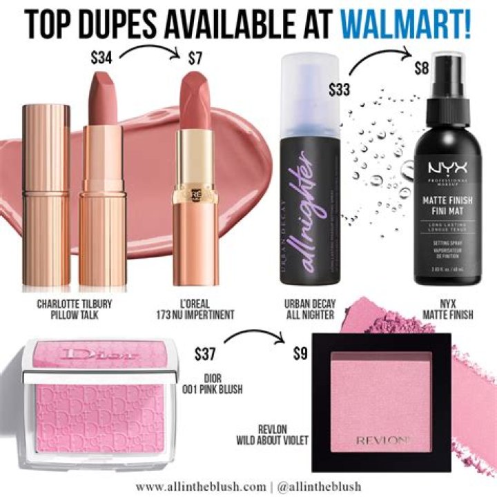 The Walmart dupe is available in four colors, this one is the Apple Juice