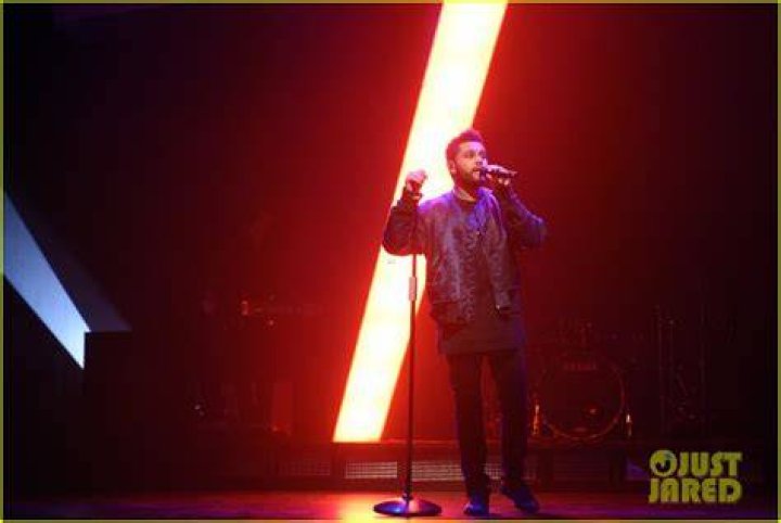 The Weeknd performs on Saturday Night Live in 2020