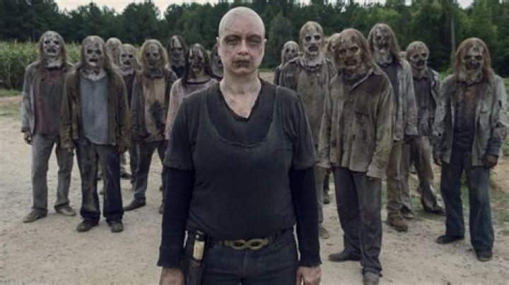  The Whisperers wear the faces of skinned walkers