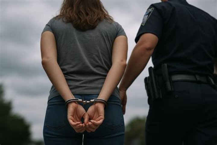 The woman tried desperately to reason with the angry mother - but her words were to no avail