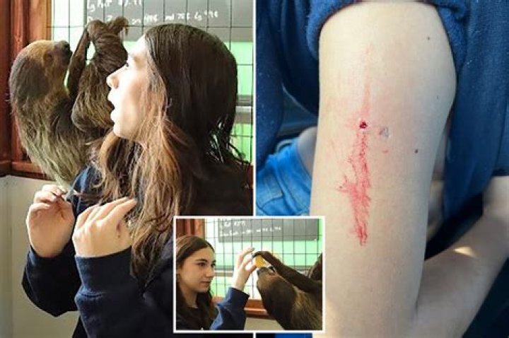 The woman was attacked by a 16-year-old leopard named Troja