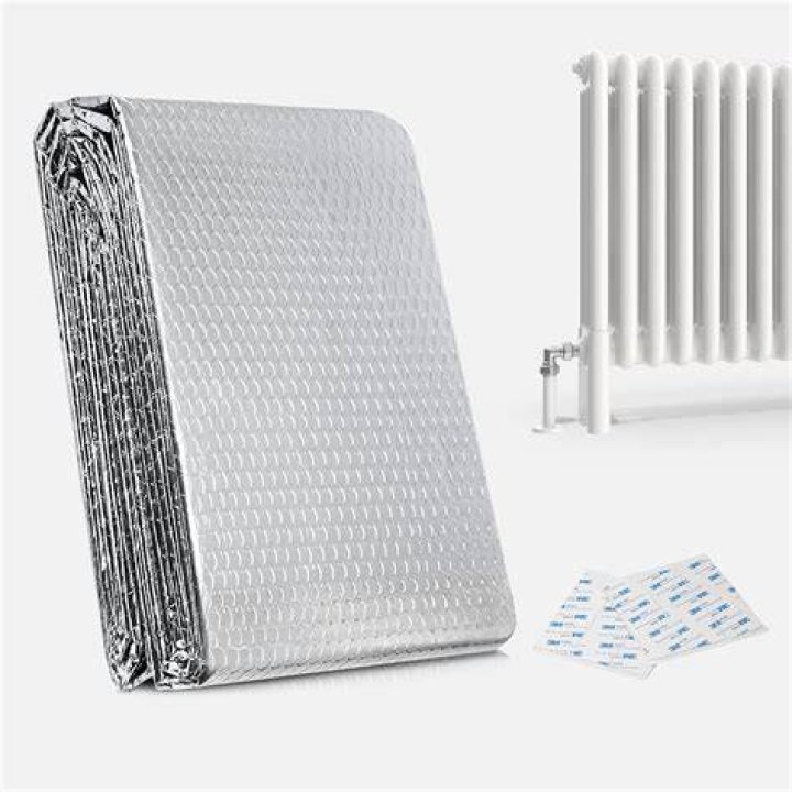 Their 3m bubble Radiator Reflector costs &pound;12.99 and can help to reflect heat back into your room to minimise heat loss by 86 per cent