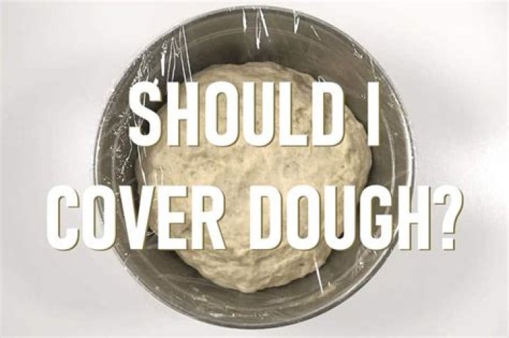  Then cover the dough and leave it in the fridge for an hour - this firms it up