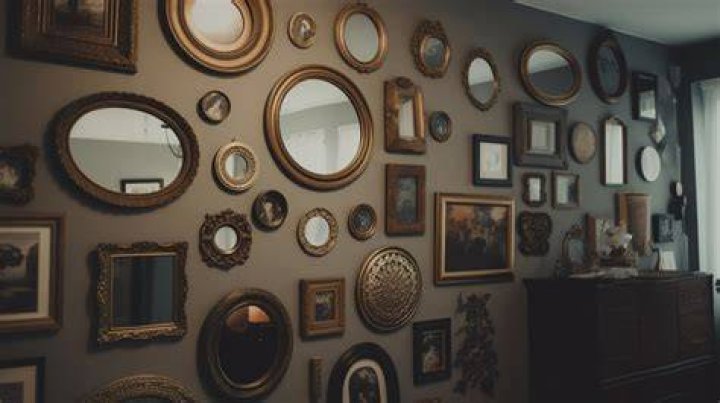  There are lots of mirrors for selfies
