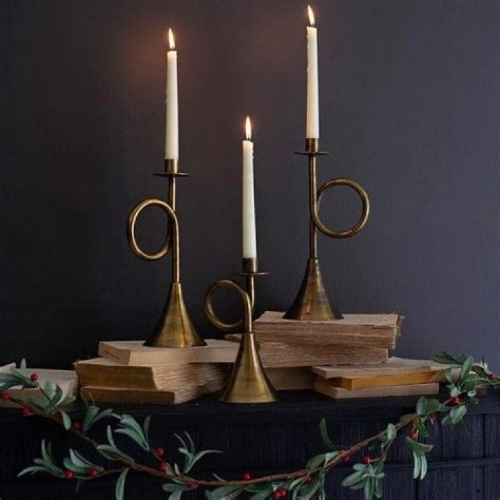 These $10 candle holders look right at home