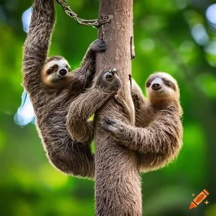  These hanging sloths will be the cutest decorations on your tree