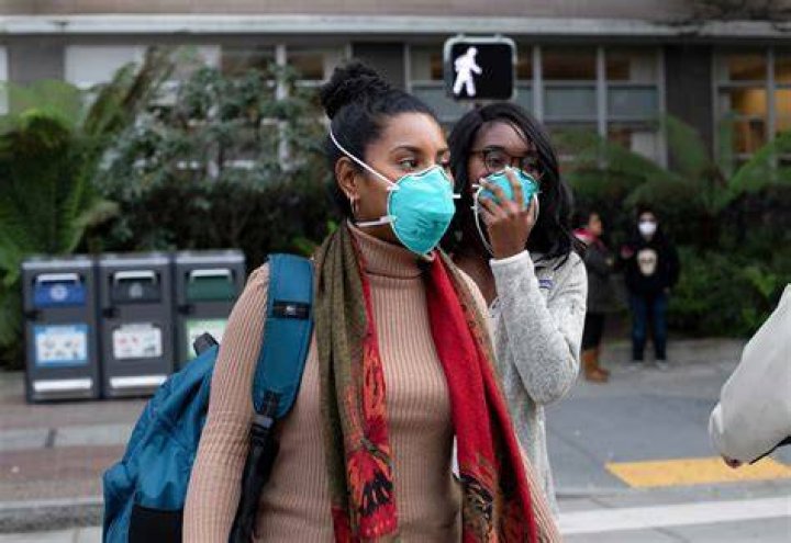 They are also wearing face masks
