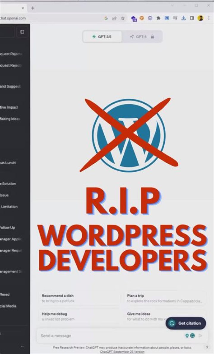 They want developers to rip it down