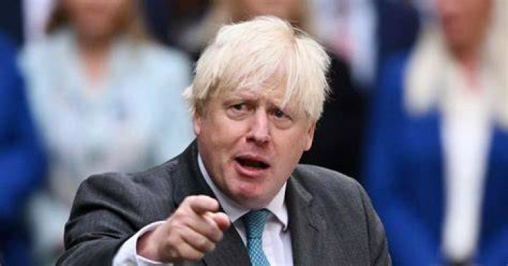 They were joined by Boris Johnson who attended the ceremony at Central Hall in Westminster