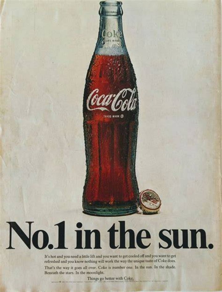 This advert is arguably one of the most easily recognised as it's not changed in many years 