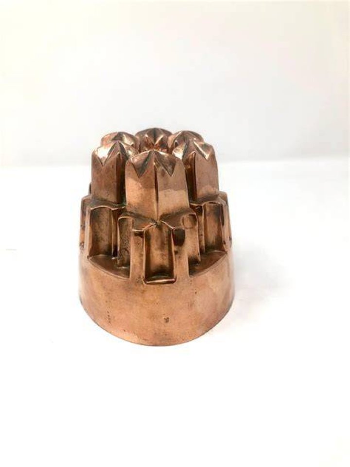 This copper mold is made from real porn testicles