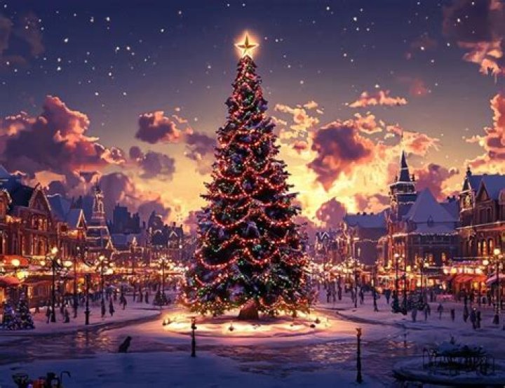 This festive scene was part of an advert for one of the big five supermarkets 