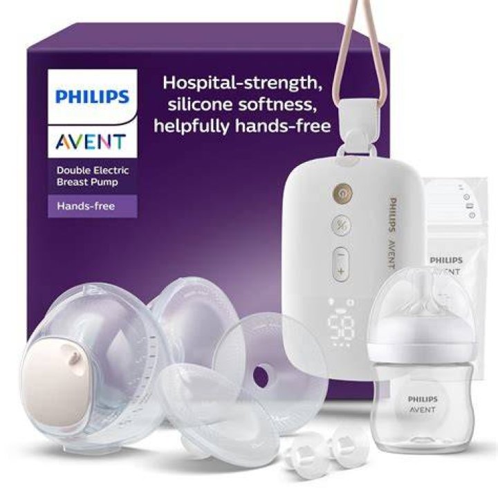 This hospital-strength breast pump helps protect breast milk from contaminants