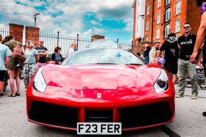 This included Ferraris, Lamborghinis and McLarens as well as 10 Rolls Royces
